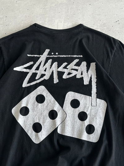 Stussy Dice Pigment Dyed T Shirt (M)