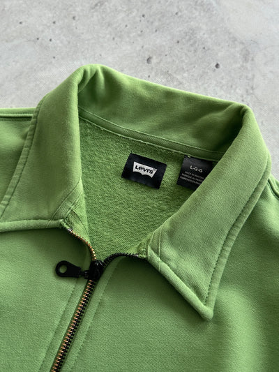 Levi's Appliqué 1/4 Zip Pullover Sweatshirt (L)