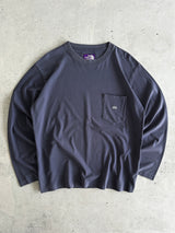 The North Face Purple Label Heavyweight Long Sleeve T Shirt (L)
