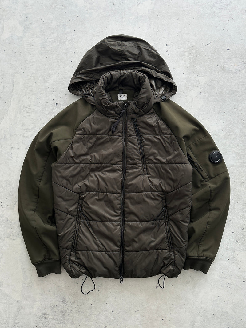 CP Company Shell Padded Zip Up Jacket (M)