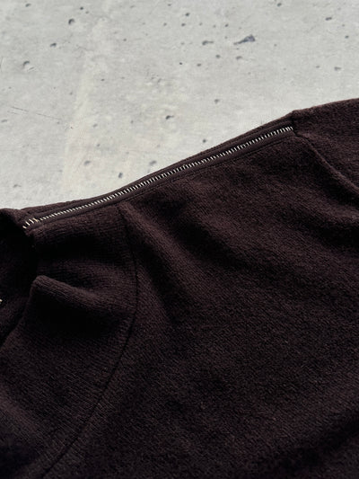 37 Pull en maille de laine Stone Island à col montant (L)