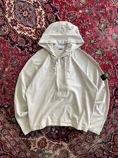Stone Island Zip Up Lightweight Hoodie (XXL)