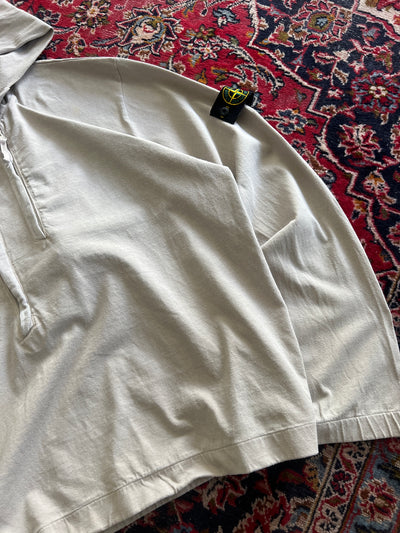 Stone Island Zip Up Lightweight Hoodie (XXL)