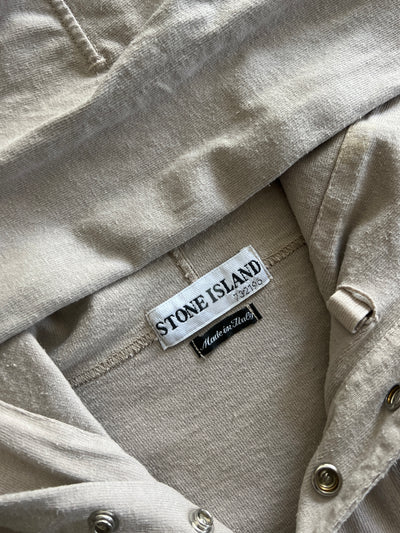Stone Island Zip Up Lightweight Hoodie (XXL)