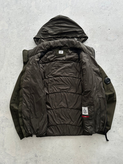 CP Company Shell Padded Zip Up Jacket (M)