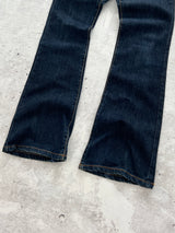 00's Evisu Womens gull wing flared jeans (W26 x L30)