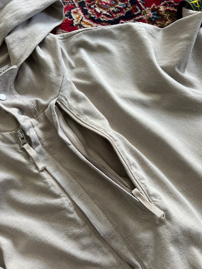 Stone Island Zip Up Lightweight Hoodie (XXL)