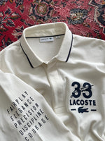 Lacoste Big Logo Long Sleeve Polo Shirt (XL)