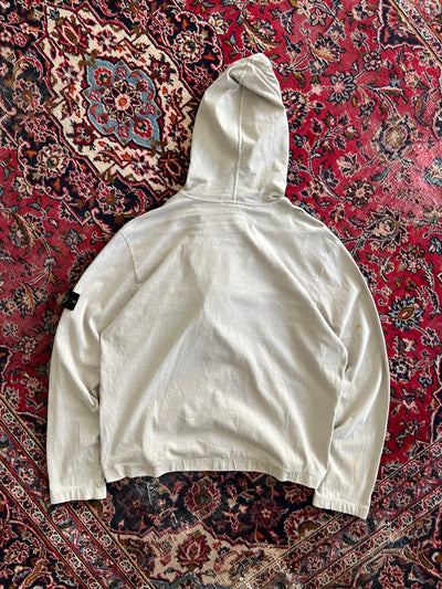 Stone Island Zip Up Lightweight Hoodie (XXL)