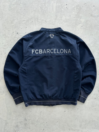 2008 FC Barcelona Nike Button Up Track Jacket (S)