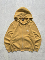Stussy Script Heavyweight Zip Up Hoodie (S)