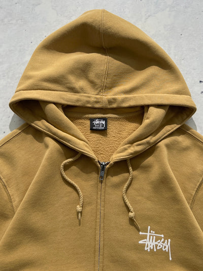 Stussy Script Heavyweight Zip Up Hoodie (S)