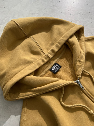 Stussy Script Heavyweight Zip Up Hoodie (S)