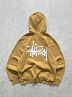 Stussy Script Heavyweight Zip Up Hoodie (S)