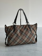 Burberry Blue Label Nova Check Tote Bag (One Size)