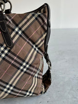 Burberry Blue Label Nova Check Tote Bag (One Size)
