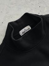 71 Sweat-shirt col roulé Stone Island épais (M)