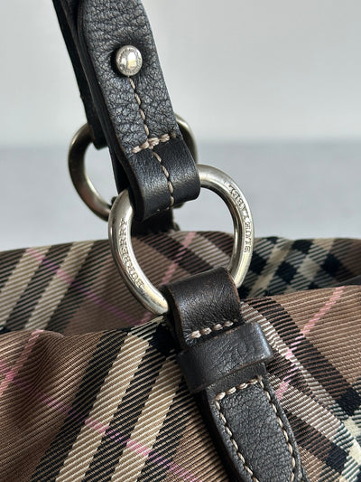Burberry Blue Label Nova Check Tote Bag (One Size)