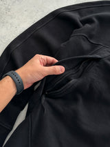 71 Sweat-shirt col roulé Stone Island épais (M)