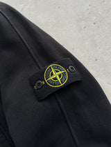 71 Sweat-shirt col roulé Stone Island épais (M)