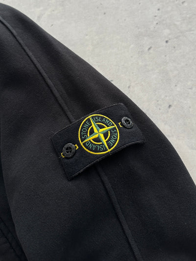 71 Sweat-shirt col roulé Stone Island épais (M)