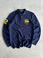 Ralph Lauren Big Logo Long Sleeve Polo Shirt (M)