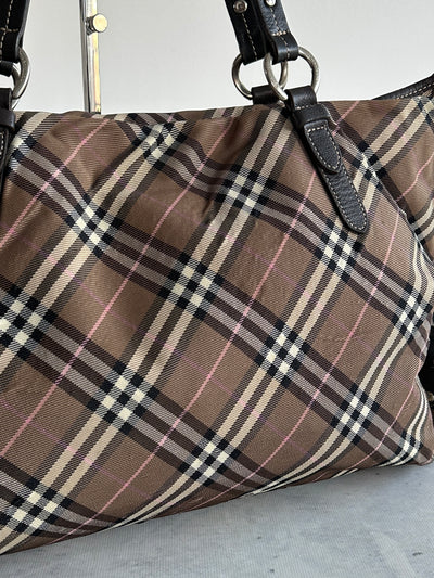 Burberry Blue Label Nova Check Tote Bag (One Size)