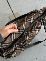 Burberry Blue Label Nova Check Tote Bag (One Size)