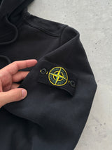 69 Sweat à capuche zippé Stone Island lourd (S)