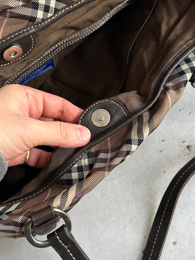 Burberry Blue Label Nova Check Tote Bag (One Size)