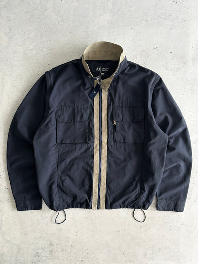00's Armani Jeans 2 in 1 tech Jacket (XXL)