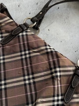 Burberry Blue Label Nova Check Tote Bag (One Size)