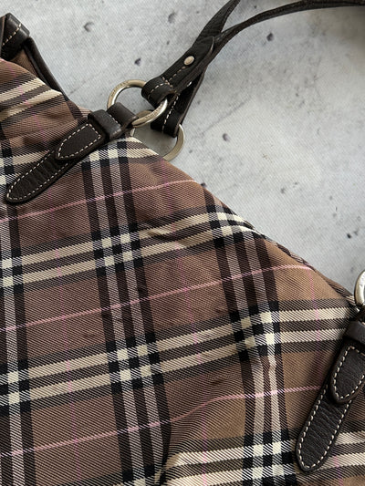 Burberry Blue Label Nova Check Tote Bag (One Size)