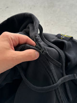69 Sweat à capuche zippé Stone Island lourd (S)