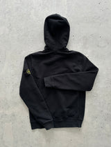 69 Sweat à capuche zippé Stone Island lourd (S)