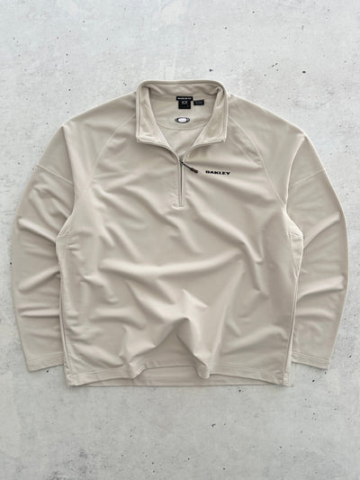 00's Oakley 1/4 Zip Pullover (L)