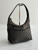 Vintage Gucci GG Canvas Shoulder Bag (One Size)