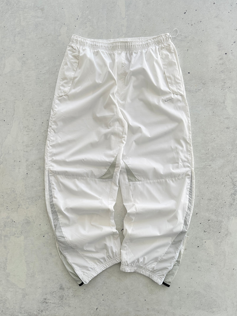00's Nike Swoosh Nylon Track Pants (XL)