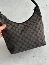 Vintage Gucci GG Canvas Shoulder Bag (One Size)