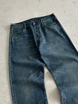 00's Evisu Gull Wing baggy Denim Jeans (W36 x L34)