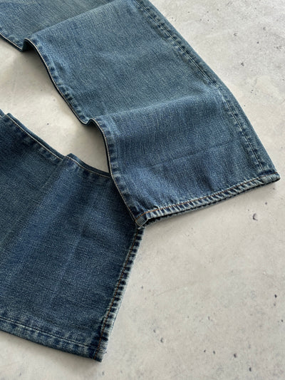 00's Evisu Gull Wing baggy Denim Jeans (W36 x L34)