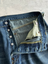 00's Evisu Gull Wing baggy Denim Jeans (W36 x L34)