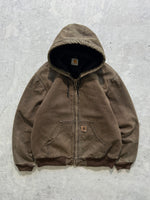 90's Carhartt blanket lined Zip Up Active Jacket (L)