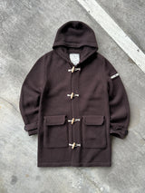 AW/08 Stone Island Denims Wool Chunky Knit Duffle Coat (XL)