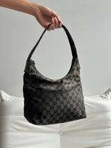 Vintage Gucci GG Canvas Shoulder Bag (One Size)