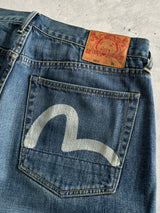 00's Evisu Gull Wing baggy Denim Jeans (W36 x L34)