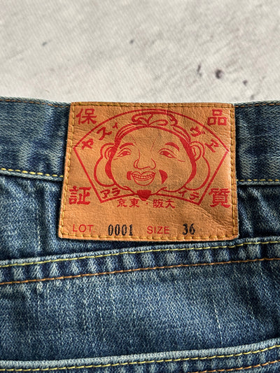 00's Evisu Gull Wing baggy Denim Jeans (W36 x L34)