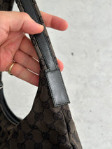 Vintage Gucci GG Canvas Shoulder Bag (One Size)