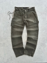 AW/05 Stone Island Denims Heavyweight Cargo Pants (W32 x L32)