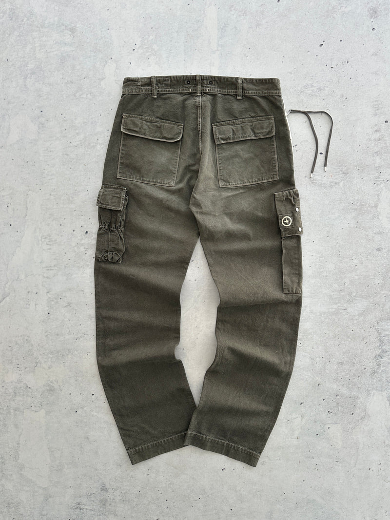 AW/05 Stone Island Denims Heavyweight Cargo Pants (W32 x L32)